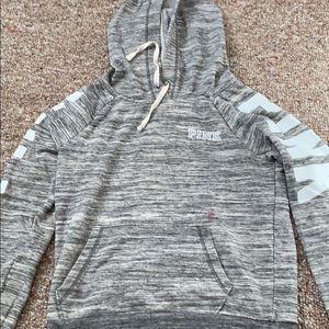 grey vsco pink sweatshirt